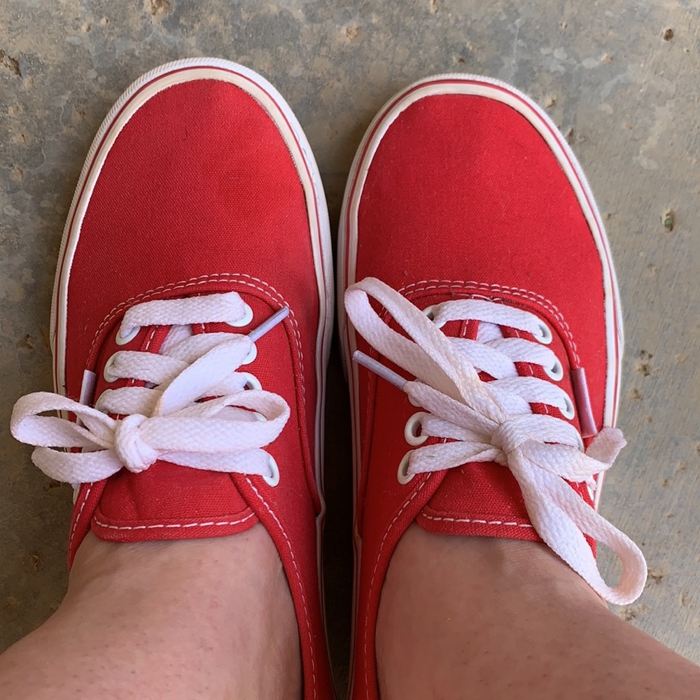Vans Red